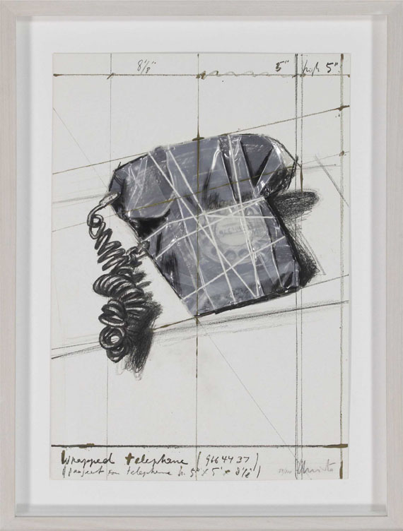  Christo - Wrapped Telephone, Project - Frame image