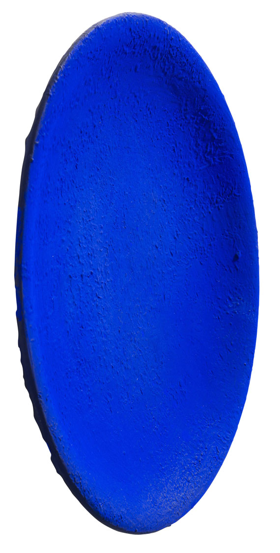 Yves Klein - Untitled Blue Plate (IKB 161) - 