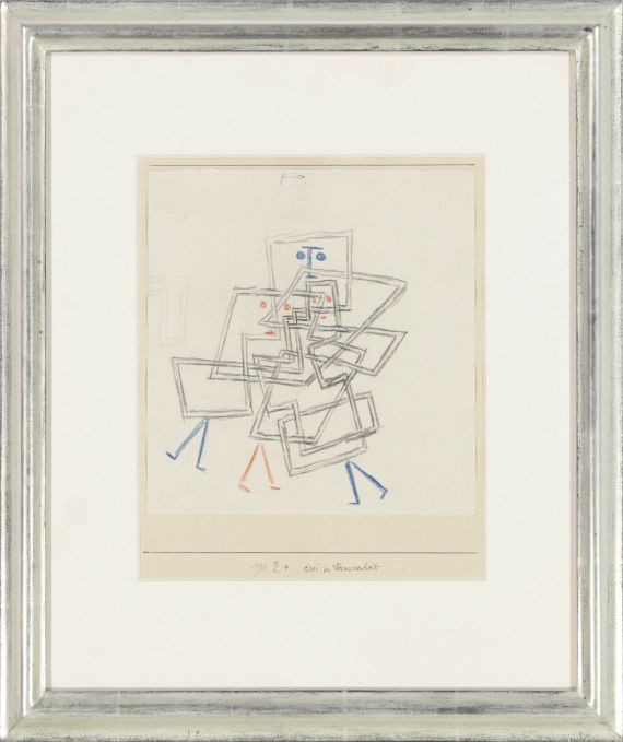 Paul Klee - Drei in Verworrenheit - Frame image