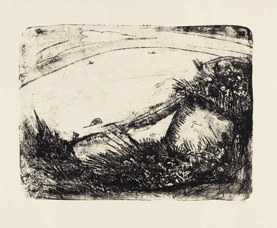 Ernst Ludwig Kirchner - Steilküste und Meer - Fehmarn