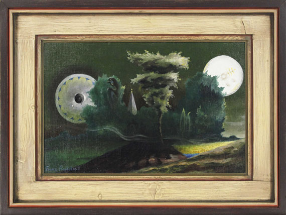 Franz Radziwill - Wenn es in der Landschaft still ist - Frame image