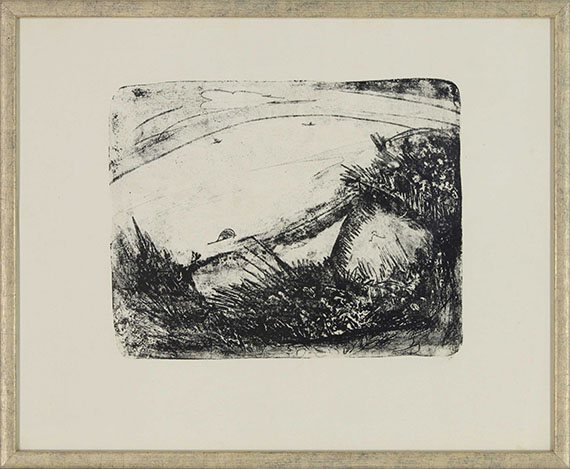 Ernst Ludwig Kirchner - Steilküste und Meer - Fehmarn - Frame image