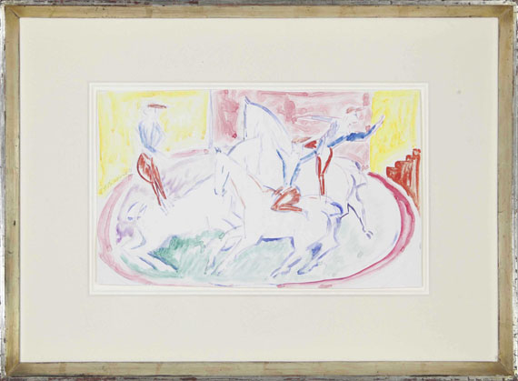 Ernst Ludwig Kirchner - Zirkus - Frame image