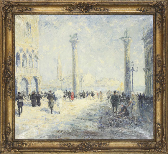 Otto Pippel - Ostern in Venedig - Frame image