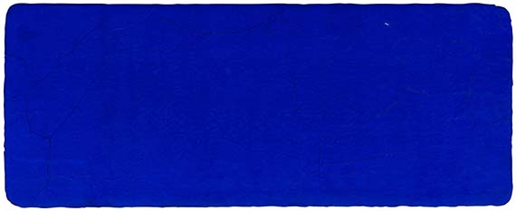 Yves Klein - Monochrome bleu sans titre