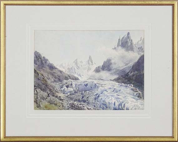 Edward Theodore Compton - Glacier des Bois, Chamonix - Frame image