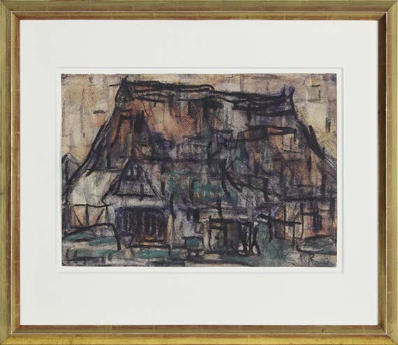 Christian Rohlfs - Haus in Soest - Frame image