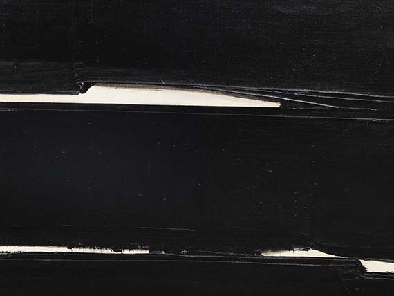 Pierre Soulages - Peinture 54 x 73 cm, 26 septembre 1981