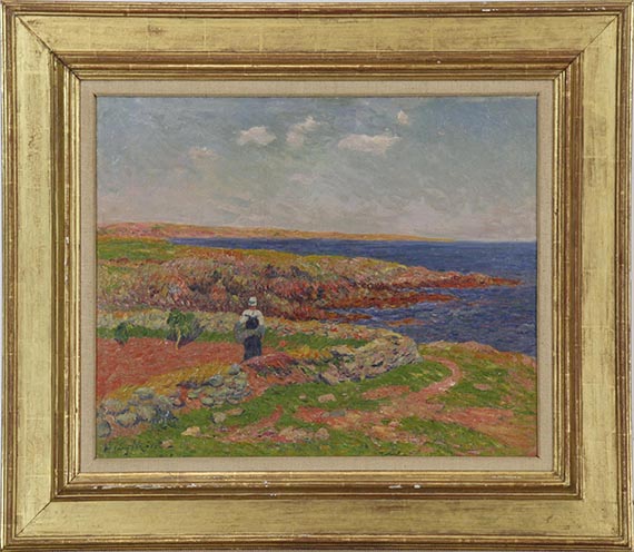Henry Moret - La baie de Merrien - Frame image