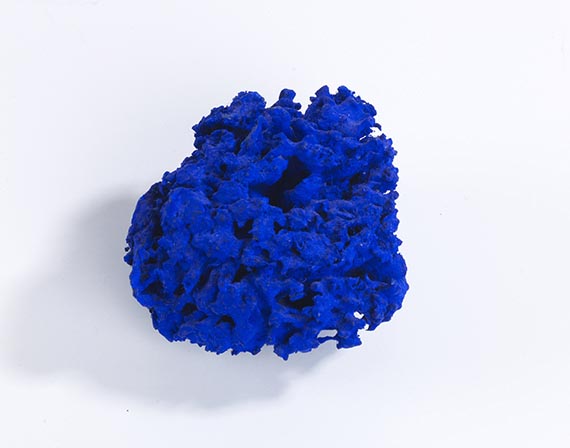 Yves Klein - Éponge bleu - 