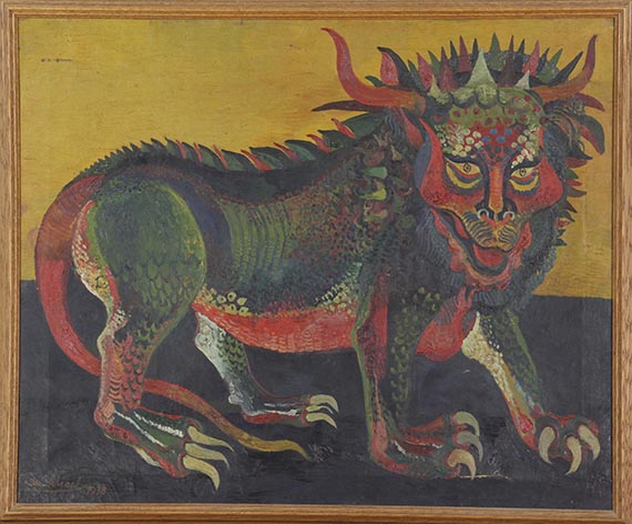 Josef Scharl - Apokalyptisches Tier (Apocalyptic Beast) - Frame image