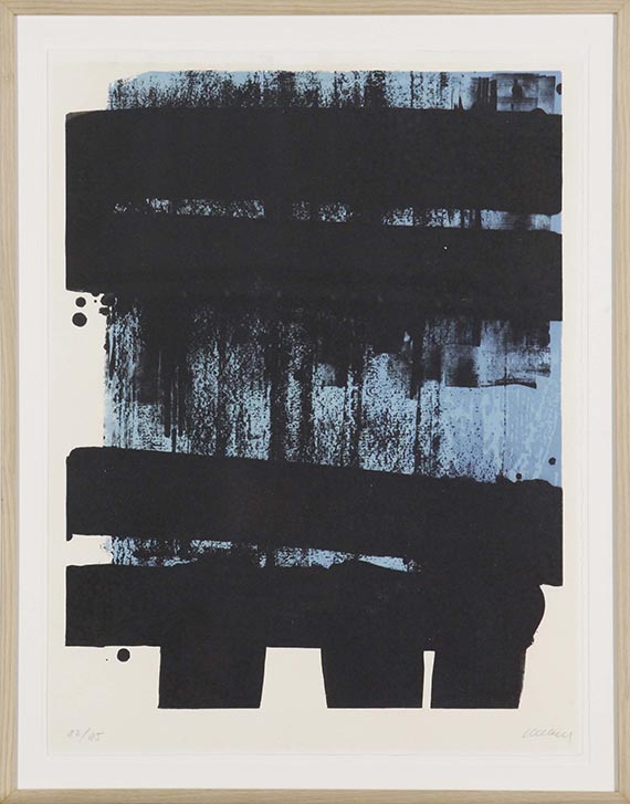 Pierre Soulages - Lithographie No. 36 - Frame image