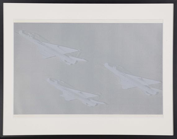 Gerhard Richter - Flugzeug I - Frame image