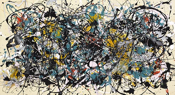 Mike Bidlo - Not Pollock (Study for No 8, 1949)