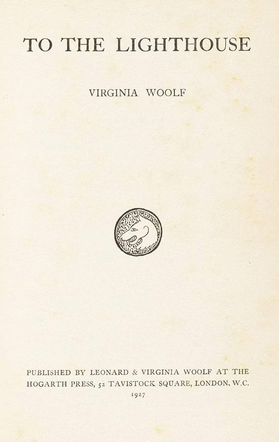 Virgina Woolf - To the lighthouse