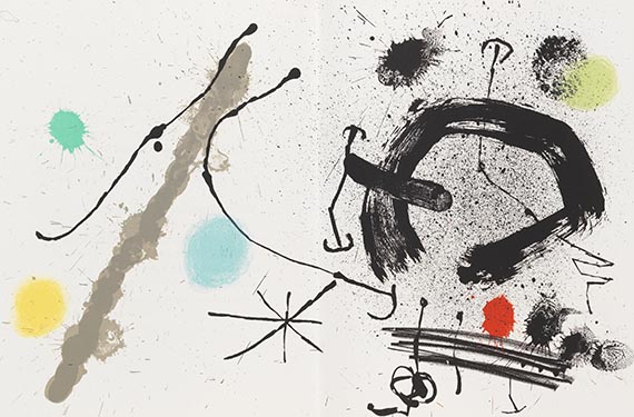 Yvan Goll - Bouquet de rêves pour Neila. Miró