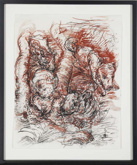 Georg Baselitz - Tiere - Frame image