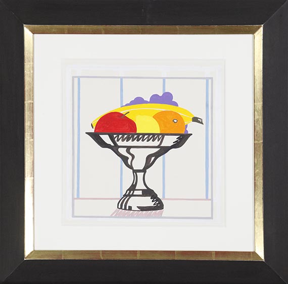 Tom Wesselmann - Study for Metal Compote and Fruit - Frame image