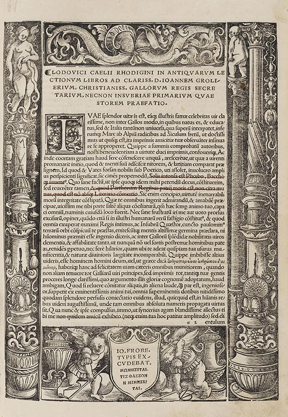 Caelius Rhodiginus - Lectionum antiquarum libri XVI - 