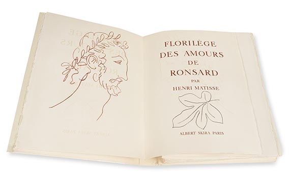 Henri Matisse - Florilège des Amours de Ronsard - 