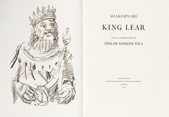 Oskar Kokoschka - King Lear
