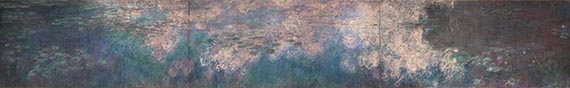 Abbildung zu: Claude Monet, Nymphéas, 1914-26, Öl auf Leinwand, Museum of Modern Art, New York