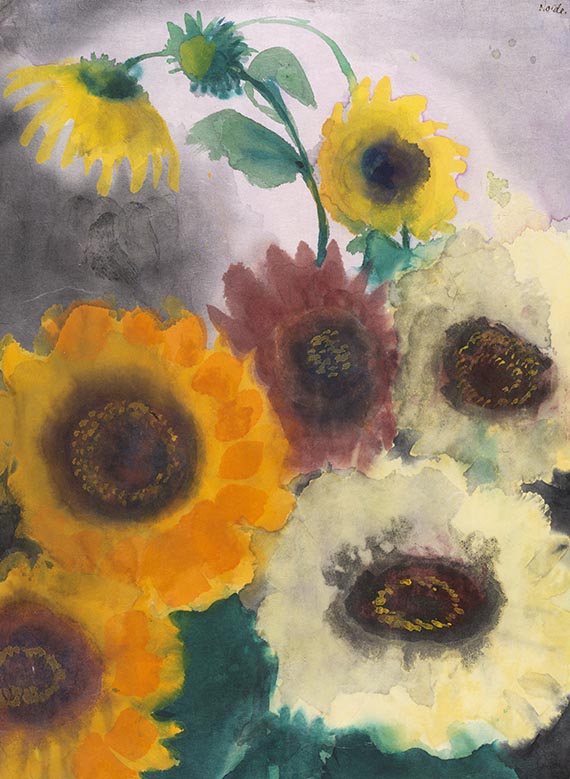 Nolde - Sonnenblumen