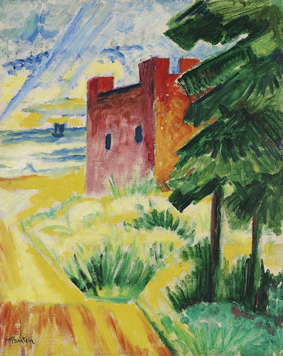 Pechstein - Rettungshaus in den Dünen
