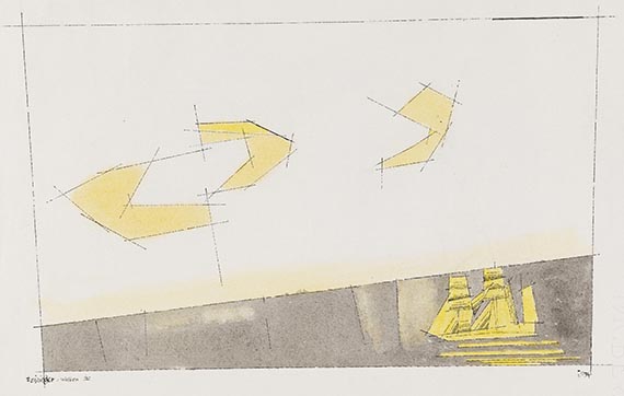 Feininger - Wolken IV