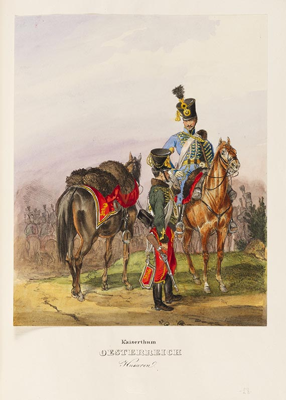 Heinrich Ambros Eckert - Sämmtliche Truppen von Europa. 5 Bände.