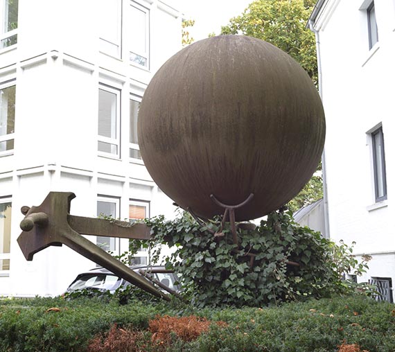 Bernhard Luginbühl - Ankerfigur mit Doppelpoller - 