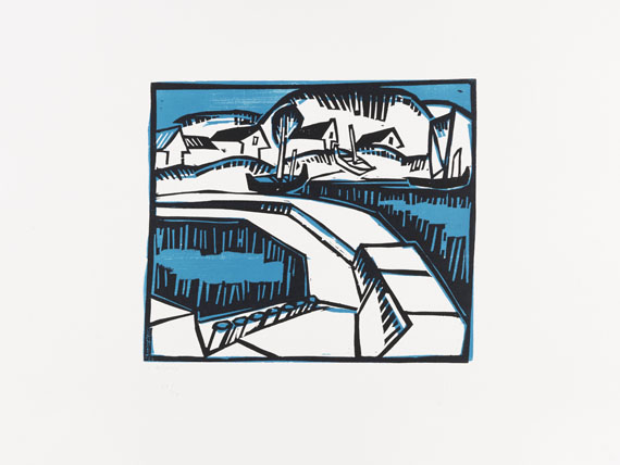 Karl Schmidt-Rottluff - Dünen und Mole