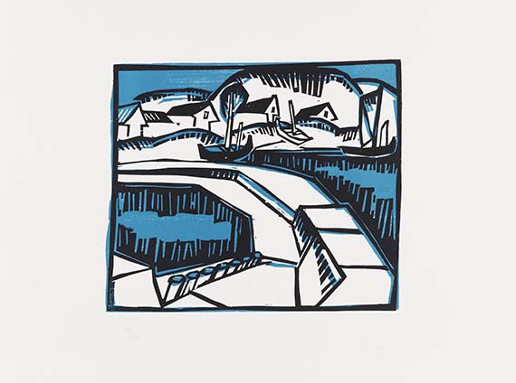 Karl Schmidt-Rottluff - Dünen und Mole