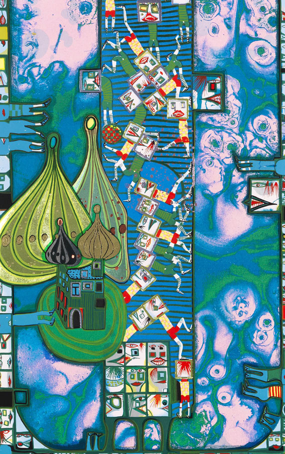 Friedensreich Hundertwasser - Olympische Spiele München 1972 - 
