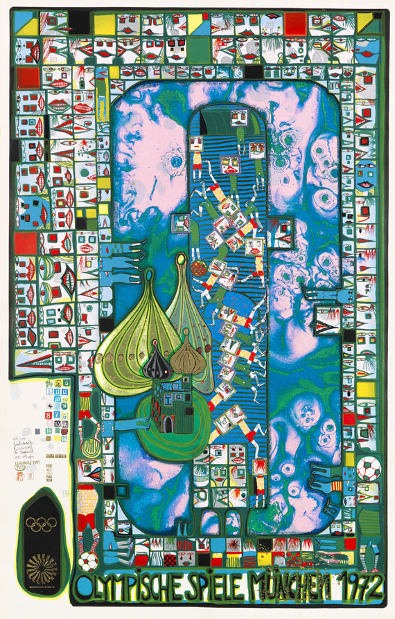 Friedensreich Hundertwasser - Olympische Spiele München 1972