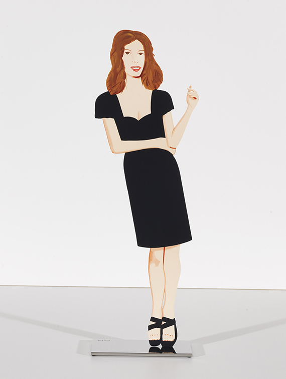 Alex Katz - Black Dress 2 (Cecily)