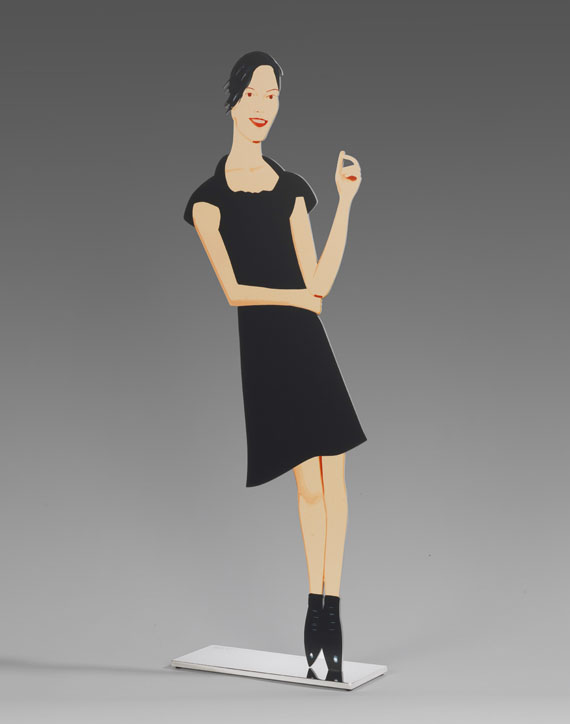 Alex Katz - Black Dress 7 (Carmen) - 