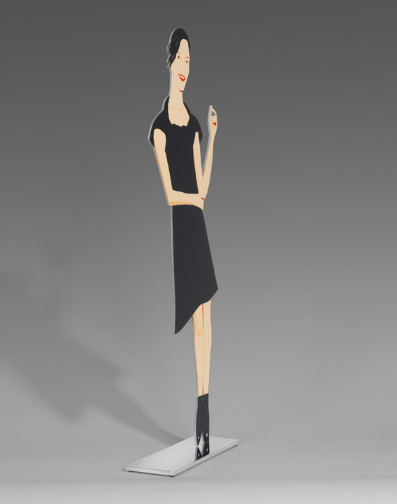 Alex Katz - Black Dress 7 (Carmen) - 