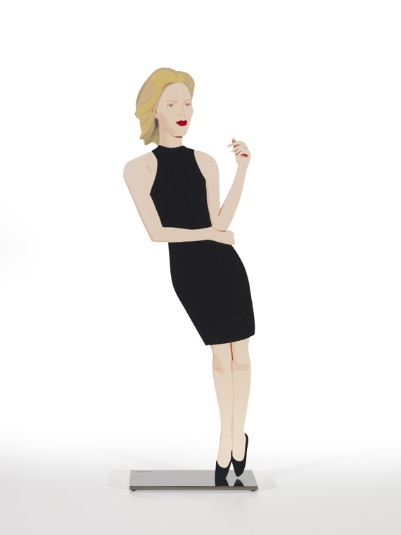 Alex Katz - Black Dress 8 (Ruth) - 