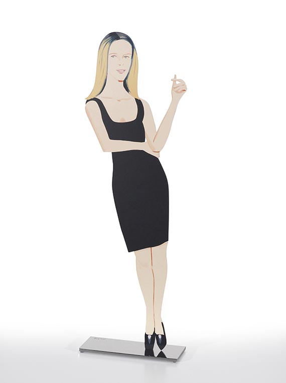 Alex Katz - Black Dress 6 (Yvonne) - 