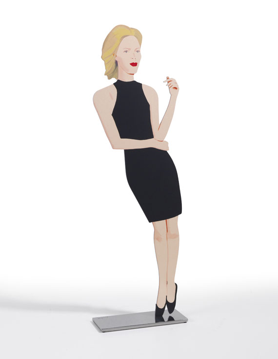 Alex Katz - Black Dress 8 (Ruth) - 