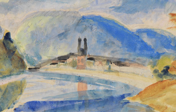 Erich Heckel - Bei Säckingen - 