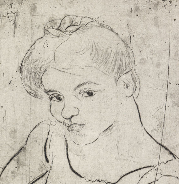 Hermann Max Pechstein - Mädchen - 