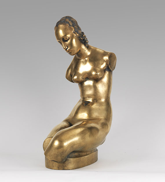 Adam Antes - Sitzender weiblicher Torso - 