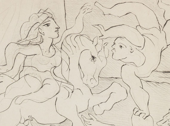 Pablo Picasso - Le Cirque (Répétition) - 