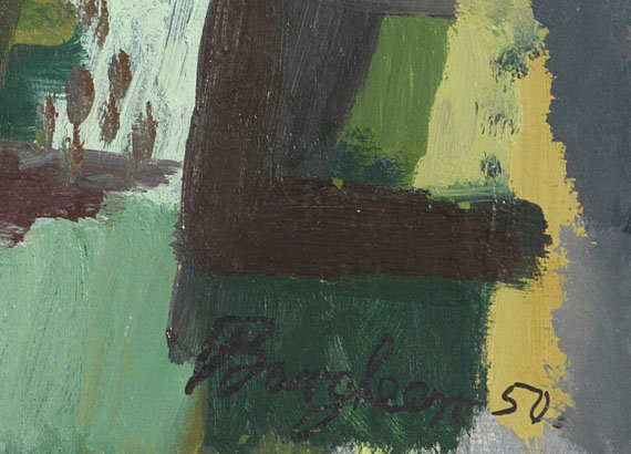 Eduard Bargheer - Südliche Stadtlandschaft - 