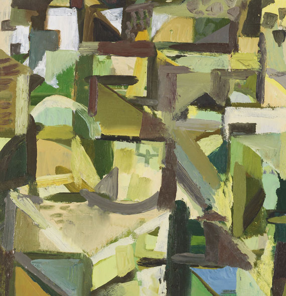 Eduard Bargheer - Südliche Stadtlandschaft - 