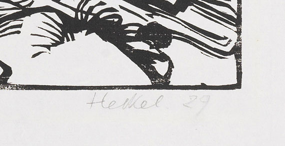 Erich Heckel - Am Strand - 