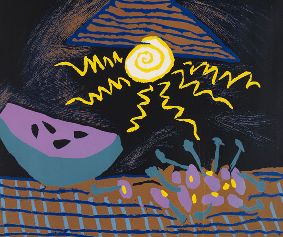 Pablo Picasso - Nature morte à la pastèque - 