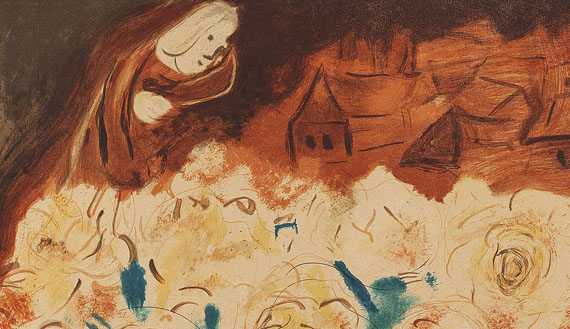 Marc Chagall - Le Bouquet - 
